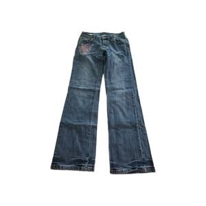 Vintage Disney Store Women's Jeans Pirates Of The Caribbean Blue Size 4 Cotton